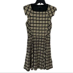 Rag and Bone Silk Blend Fit and Flare Dress